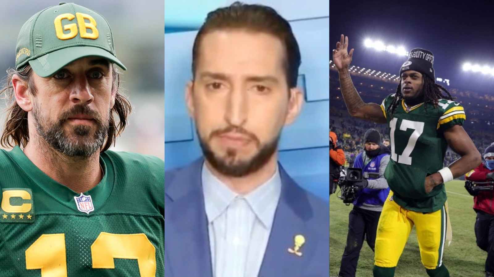 “Who do they have?” – Nick Wright believes Aaron Rodgers won’t make it to another Super Bowl now that Davante Adams has moved on