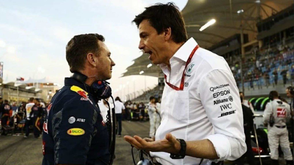 Christian Horner and Toto Wolff