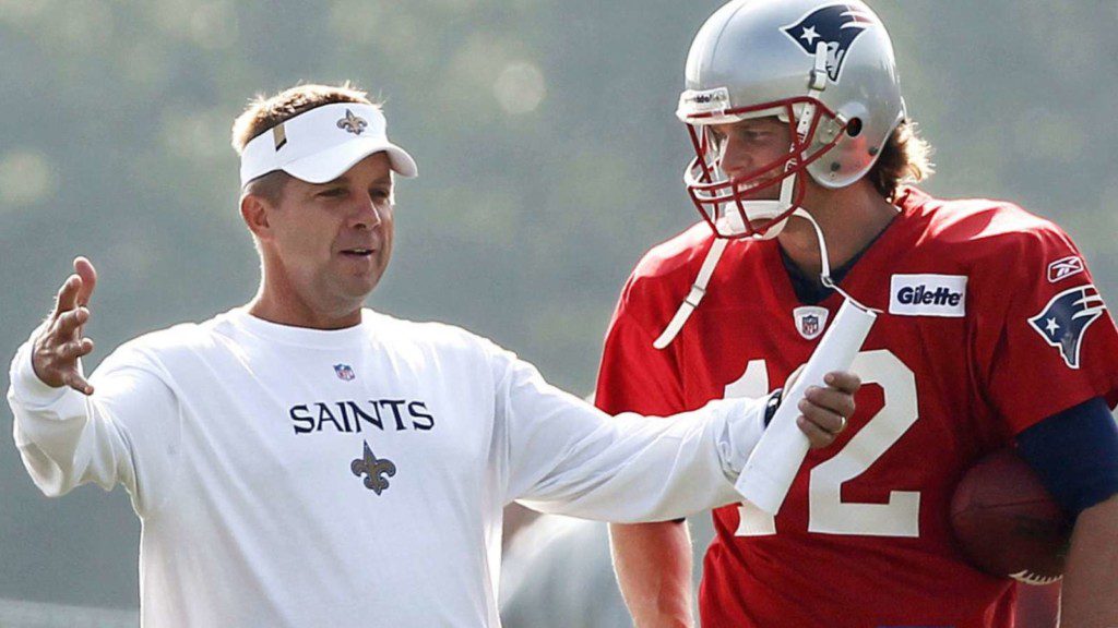 Tom Brady and Sean Payton