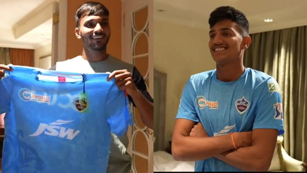 Watch: “Yeh color pehenke feel aata hai” – Delhi Capitals youngsters get DC training kit ahead of IPL 2022