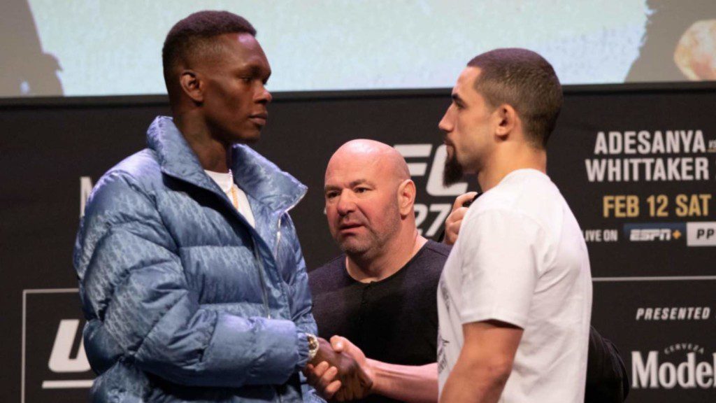 Israel Adesanya Robert Whittaker UFC 271