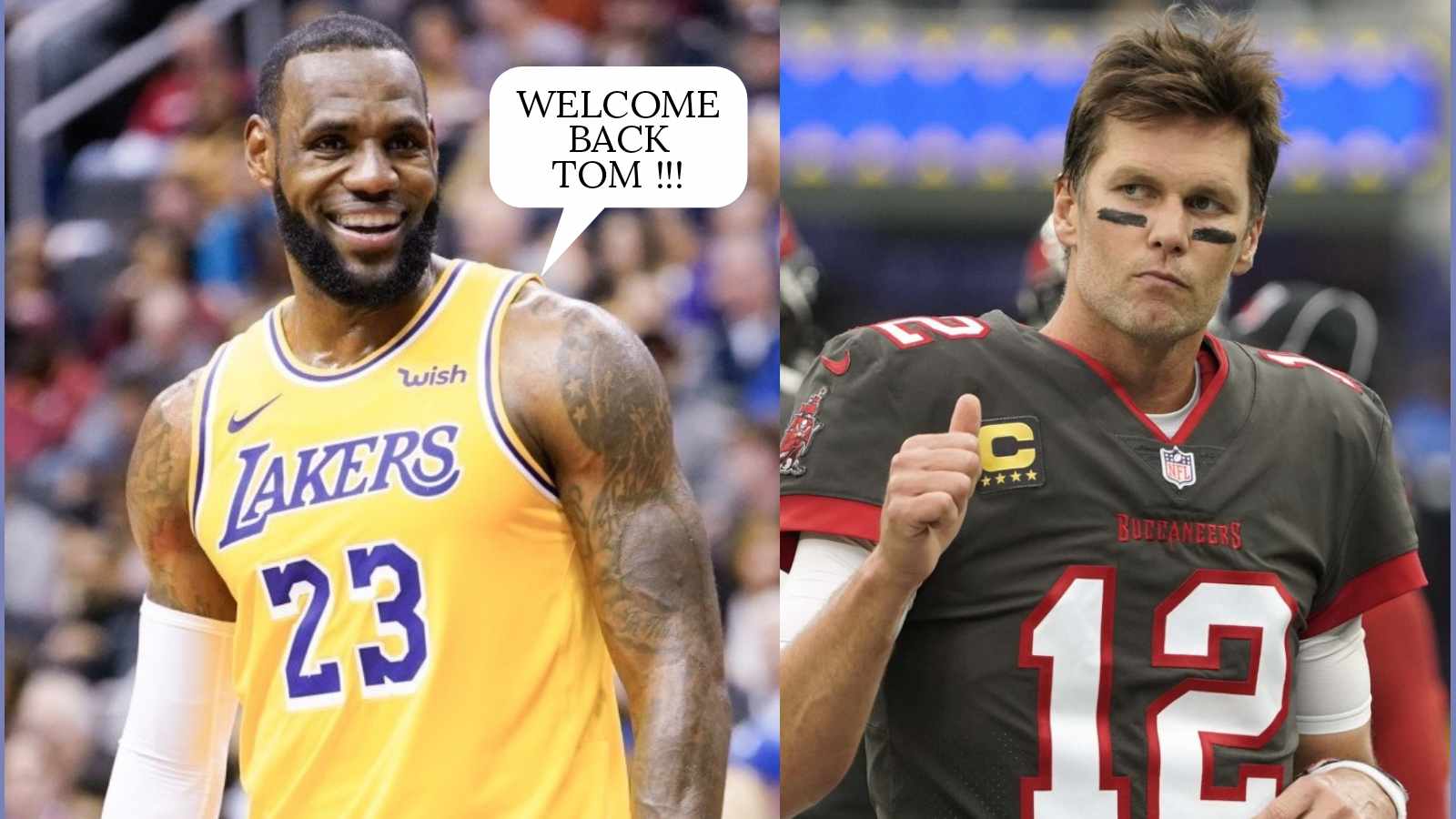 “Not so fast, midget” Lakers star LeBron James reacts to Tom Brady’s unexpected return to NFL