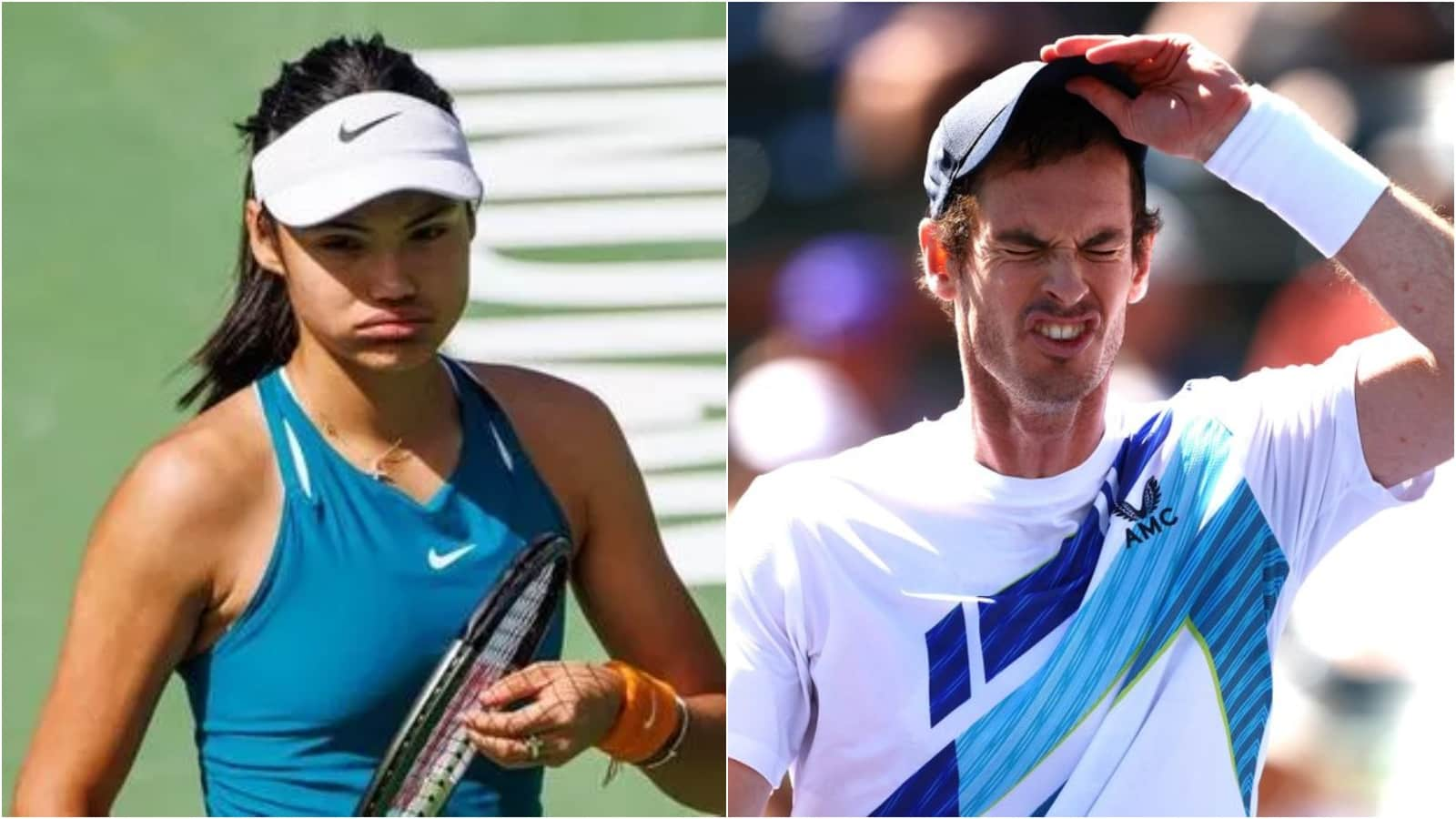 Poor outing for Brits as Emma Raducanu and Andy Murray crash out from the Indian Wells