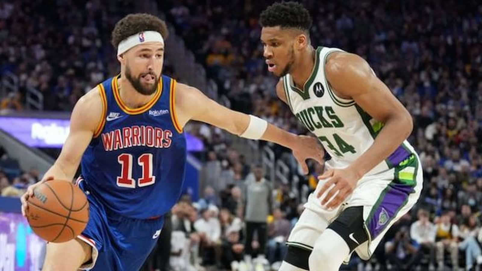 “About time I Did that” Klay Thompson makes honest confession to Giannis Antetokounmpo after inspiring Warriors with ‘Best Performance’ since return vs Bucks