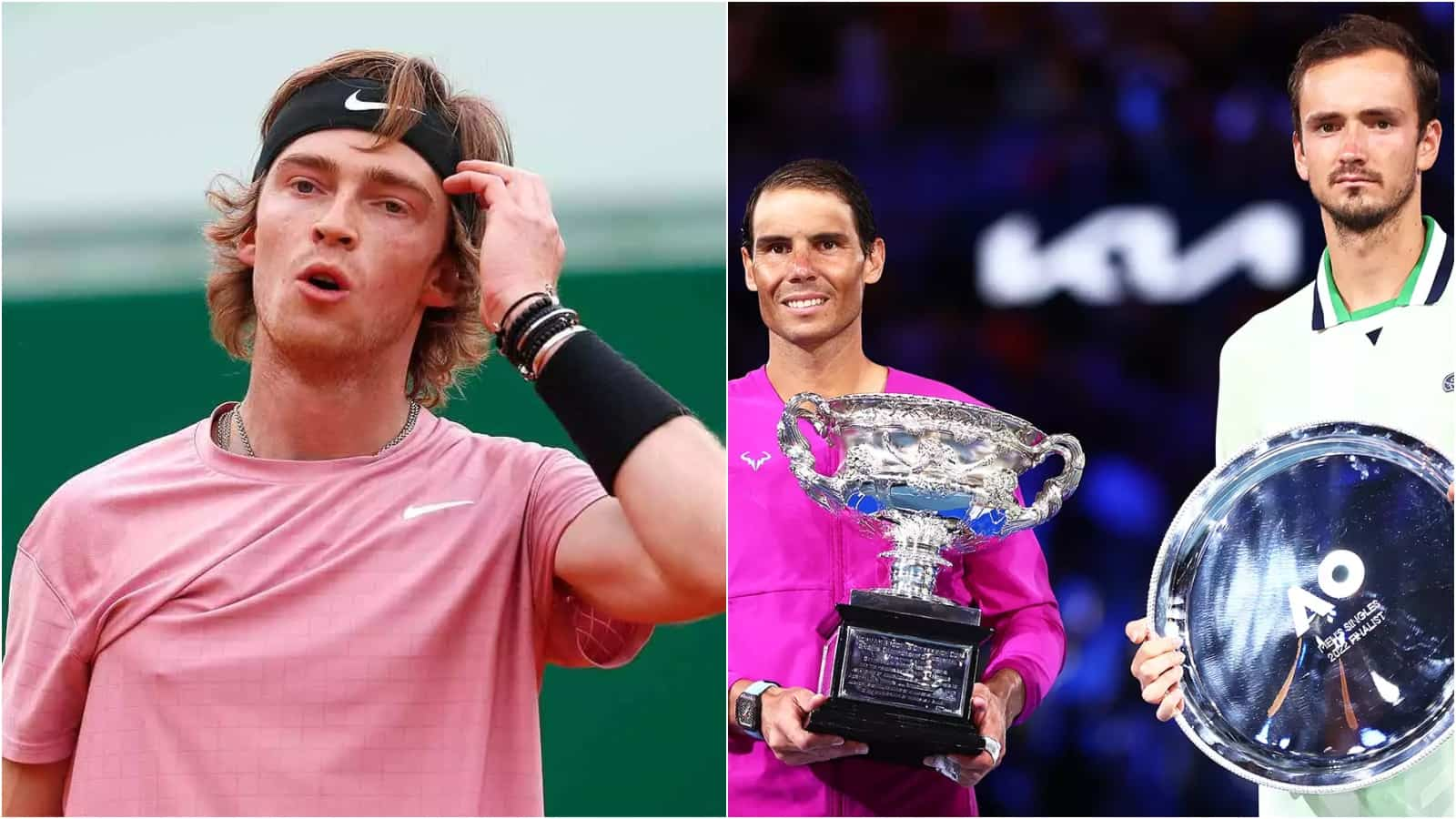 “I have never seen something like this in my life” Andrey Rublev on Rafael Nadal and Daniil Medvedev’s epic AO finals