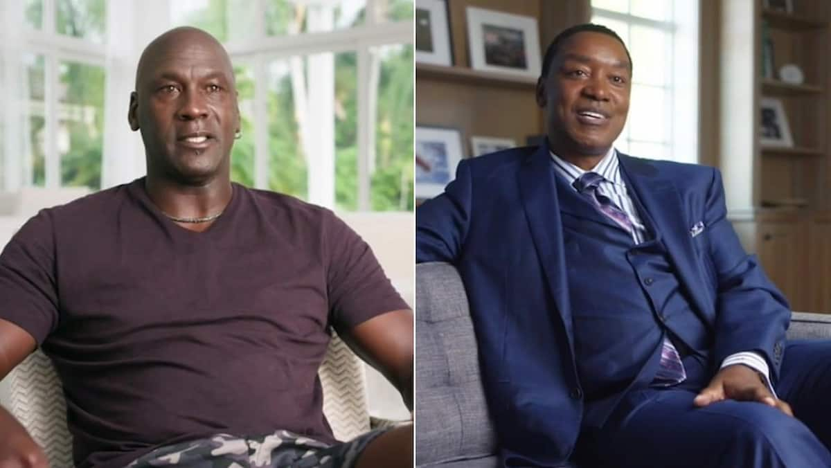 “Until I get a public apology, this beef is gonna go on for a long time” Isiah Thomas reignites his feud with ‘A**HOLE’ Michael Jordan for his portrayal in ‘The Last Dance’