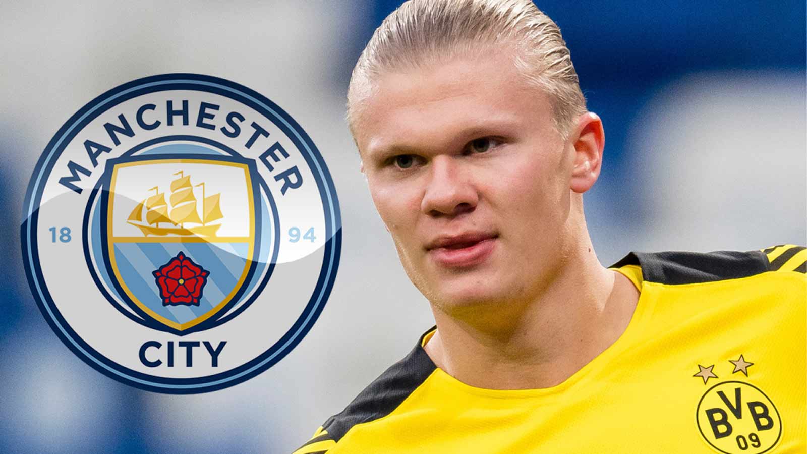 Manchester City go in with a ₤100 million deal for Erling Haaland