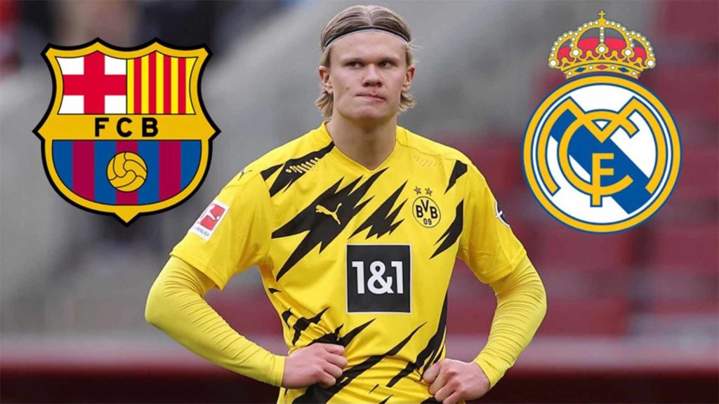 Erling Haaland FC Barcelona and Real Madrid