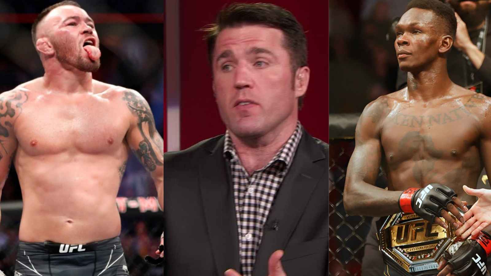 Chael Sonnen calls for a fight between Colby Covington and Israel Adesanya