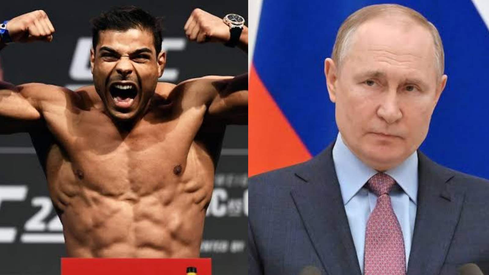 <strong>“He’s a former military man”- Paulo Costa hails Vladimir Putin and Jair Bolsonaro as “another level” of global leaders</strong>