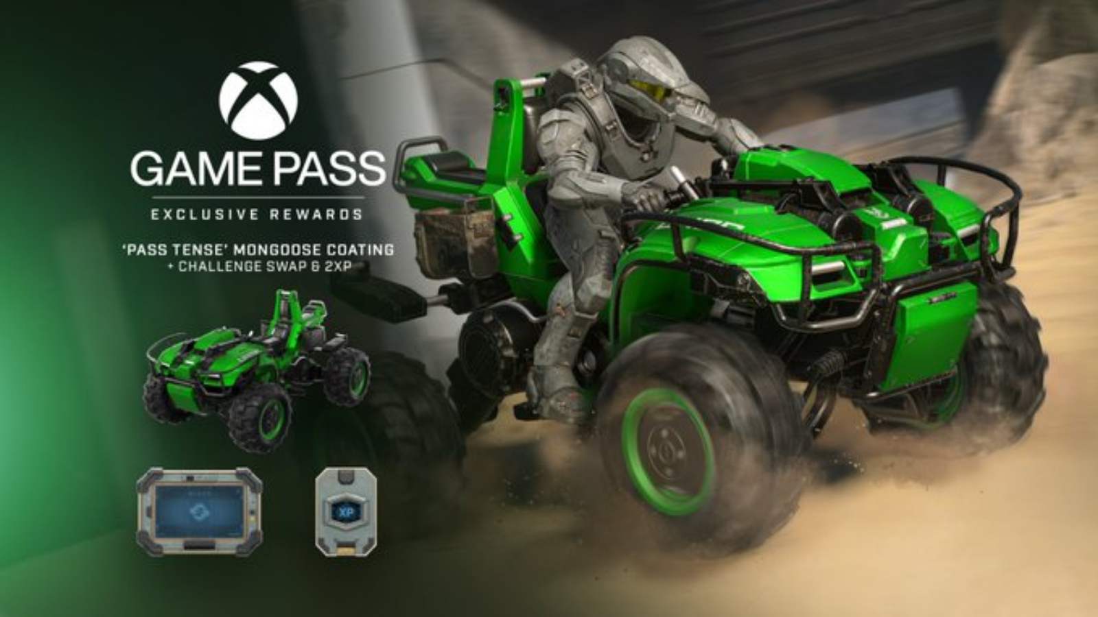 If you have Xbox Game Pass Ultimate, you can get a new Mongoose skin for Halo Infinite