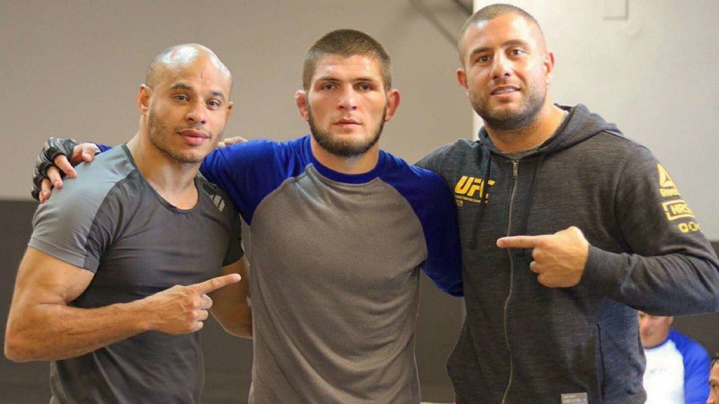 Ali Abdelaziz- Khabib Nurmagomedov- Gokhan Saki