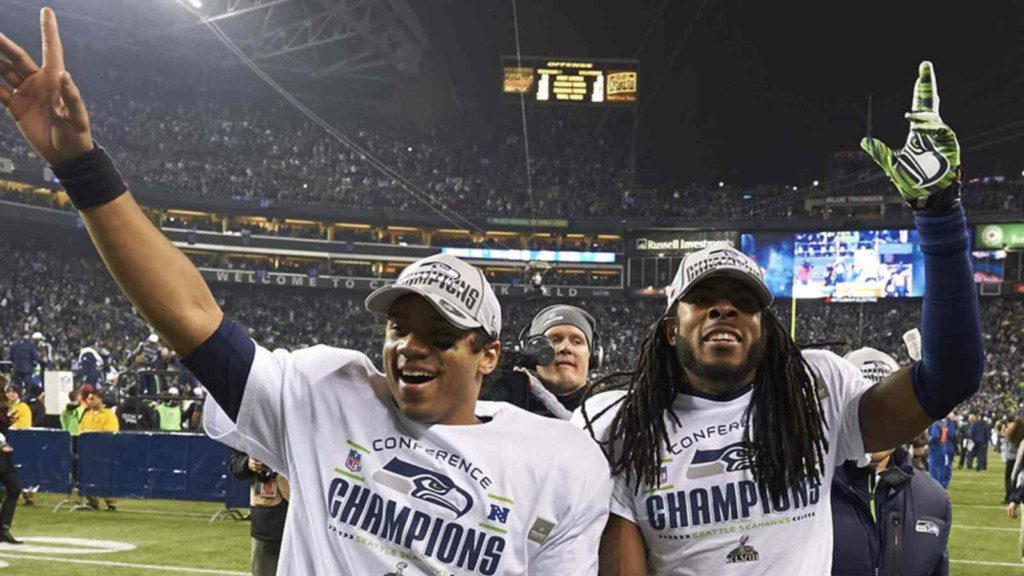 Russell Wilson and Richard Sherman