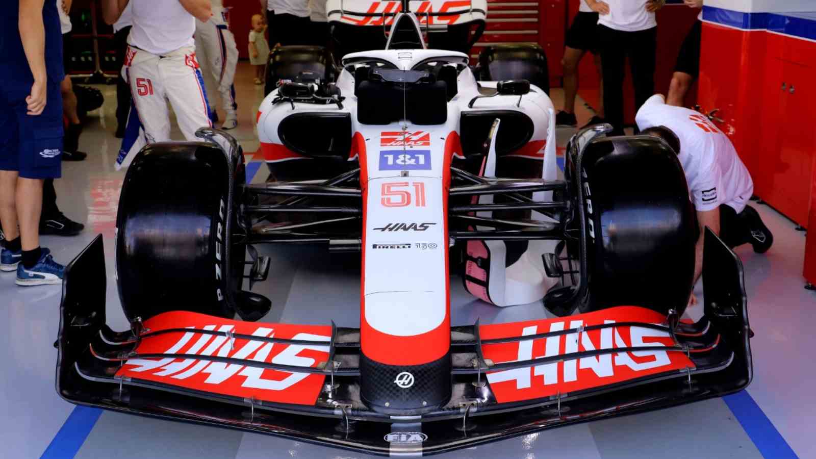 Haas reveals the ‘actual’ livery of VF-22 following the termination of Uralkali sponsorship