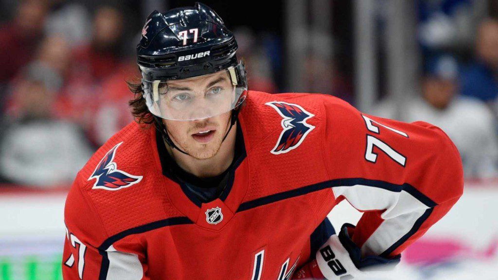 Capitals right-winger T.J. Oshie