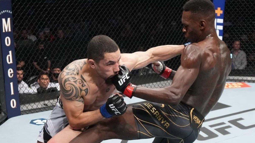 Robert Whittaker vs Israel Adesanya