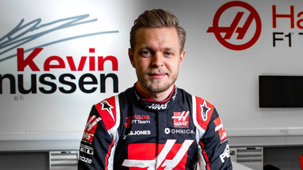 Haas driver Kevin Magnussen