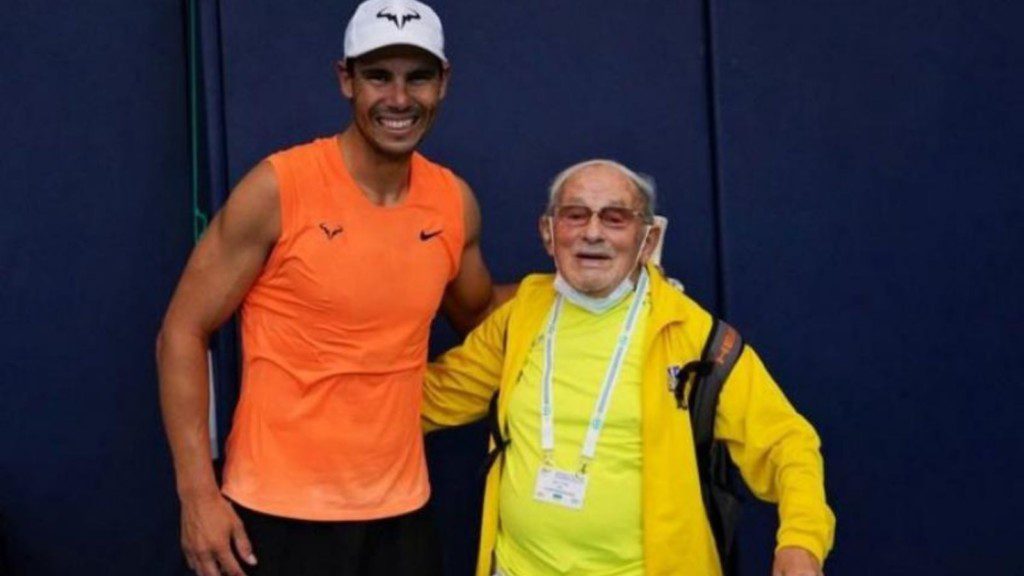 Leonid Stanislavskyi and Rafael Nadal