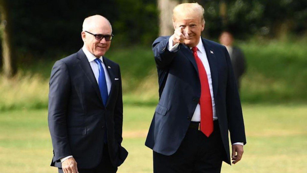 Woody Johnson is a close ally of Donald Trump