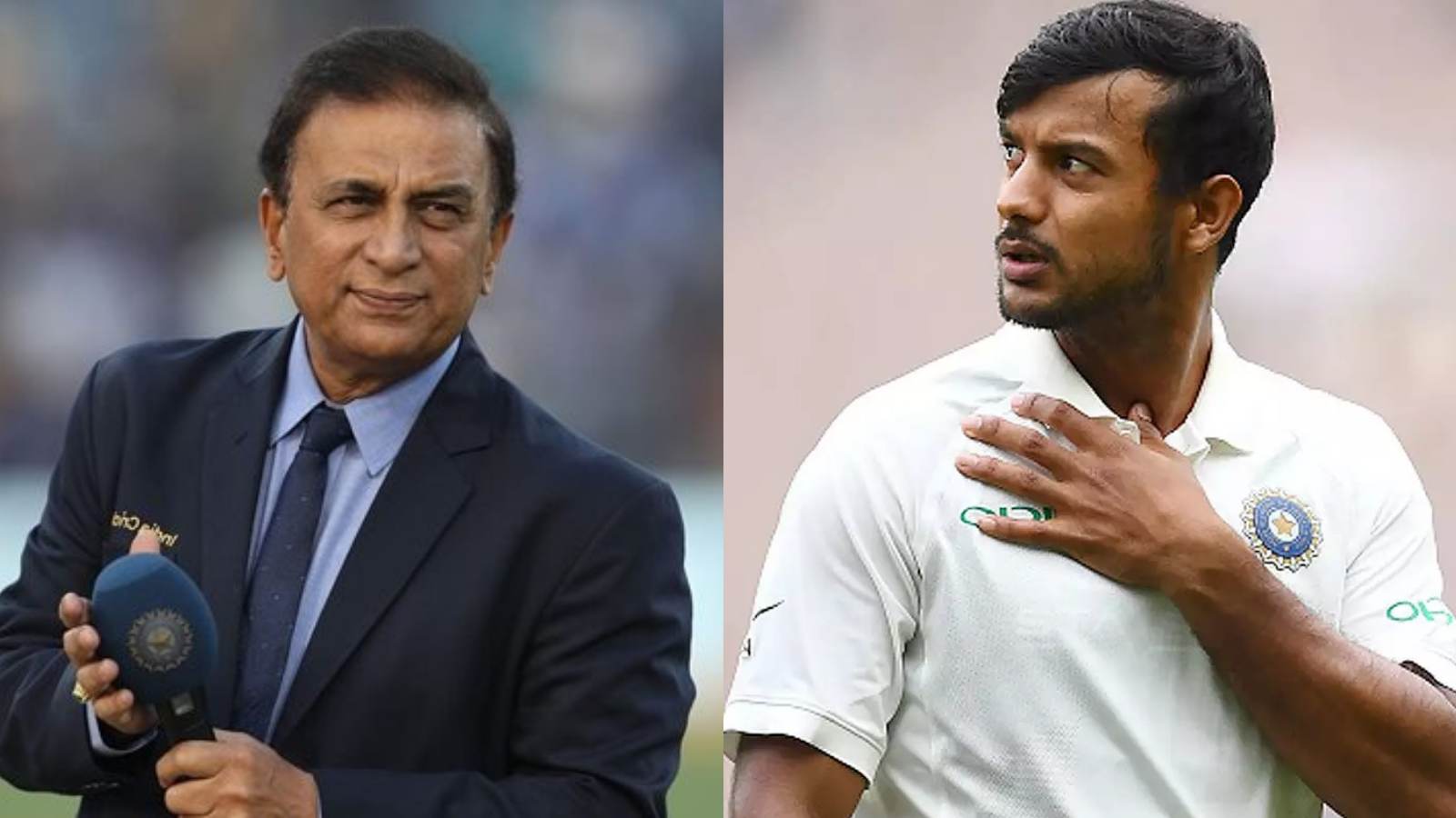 ‘He bats like a boss in India’ – Sunil Gavaskar explains why Mayank Agarwal should be preferred over Shubman Gill