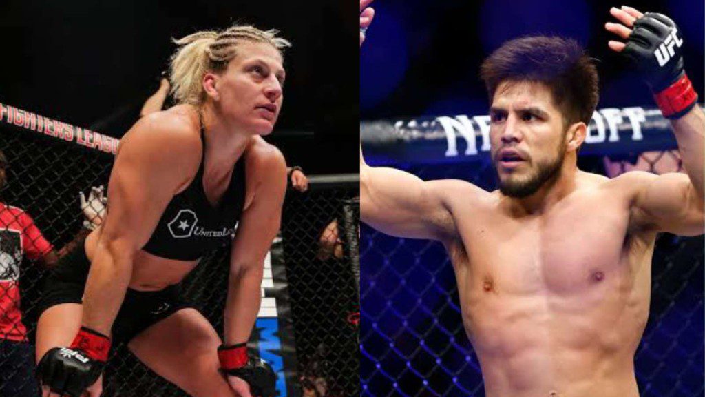 Kayla Harrison and Henry Cejudo