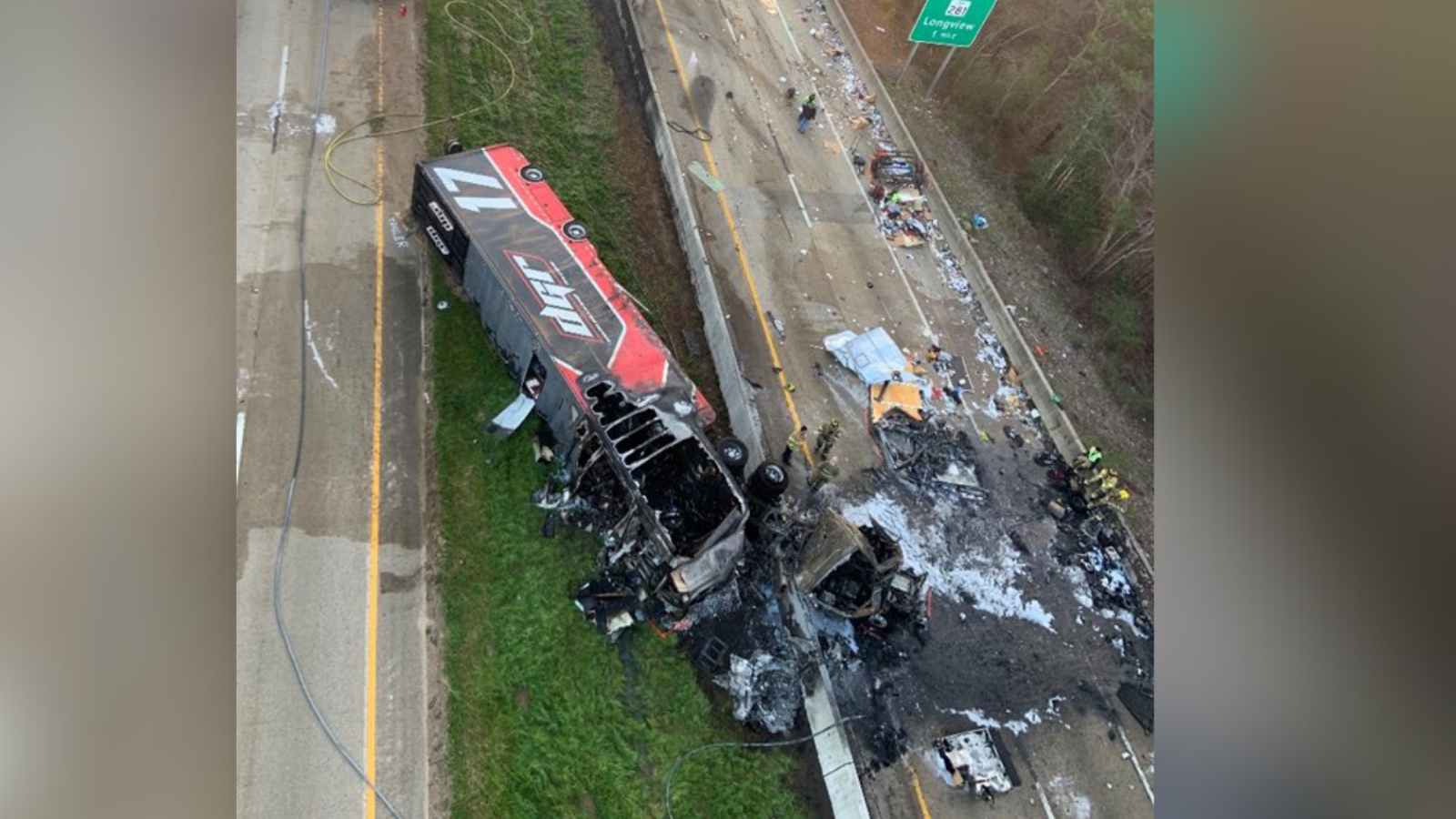 David Gilliland Racing hauler killed in an accident in Texas while transporting  the car for Friday Phoenix truck series race