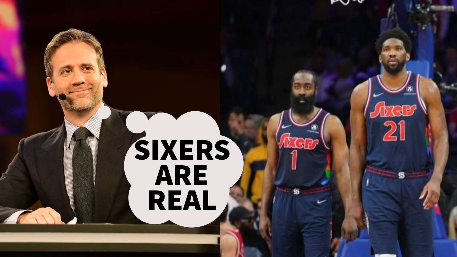 “The Philadelphia 76ers are Real!” Max Kellerman heap praise on James Harden and Joel Embiid proclaiming the Sixers as new championship favorites