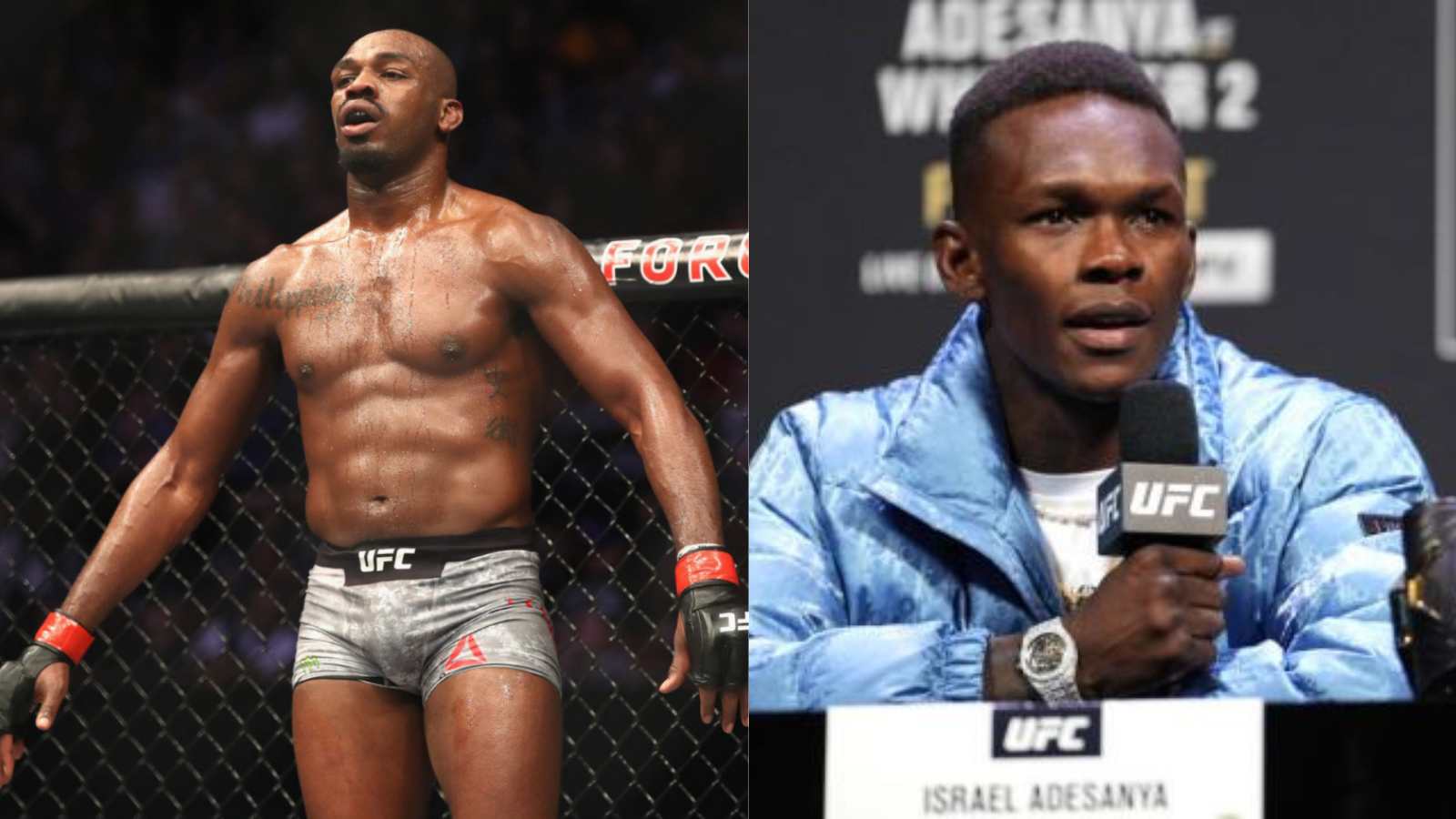 “You’ll never find me under the cage”- Israel Adesanya takes shots at Jon Jones for failing drug tests