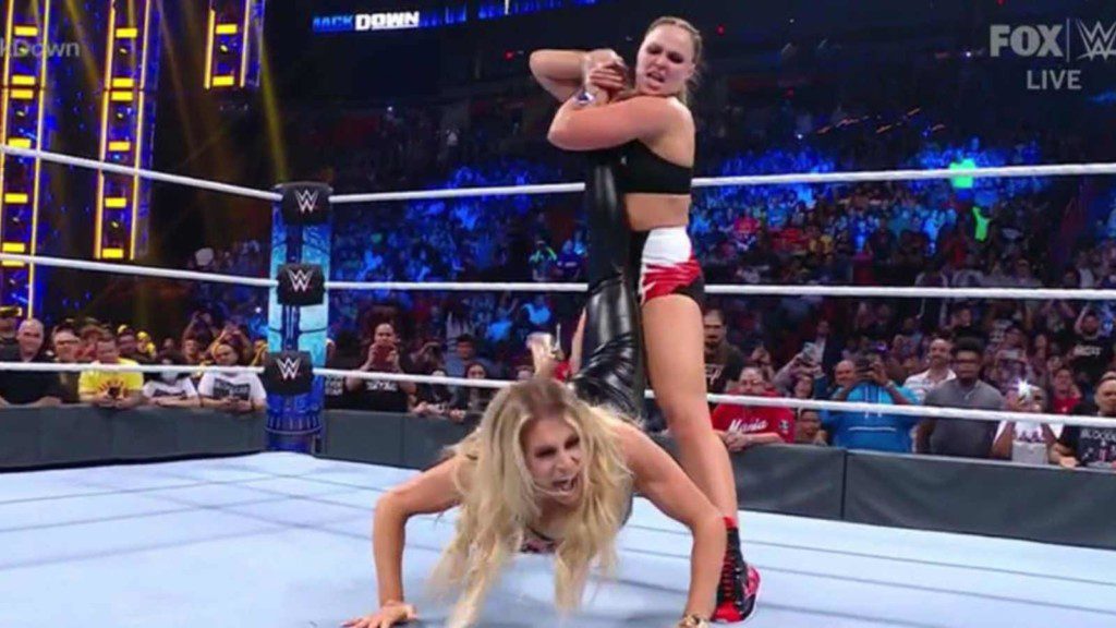 Ronda Rousey defeated Sonya Deville in her first match on Friday Night SmackDown