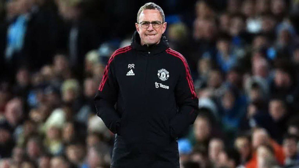 Manchester United boss Ralf Rangnick 