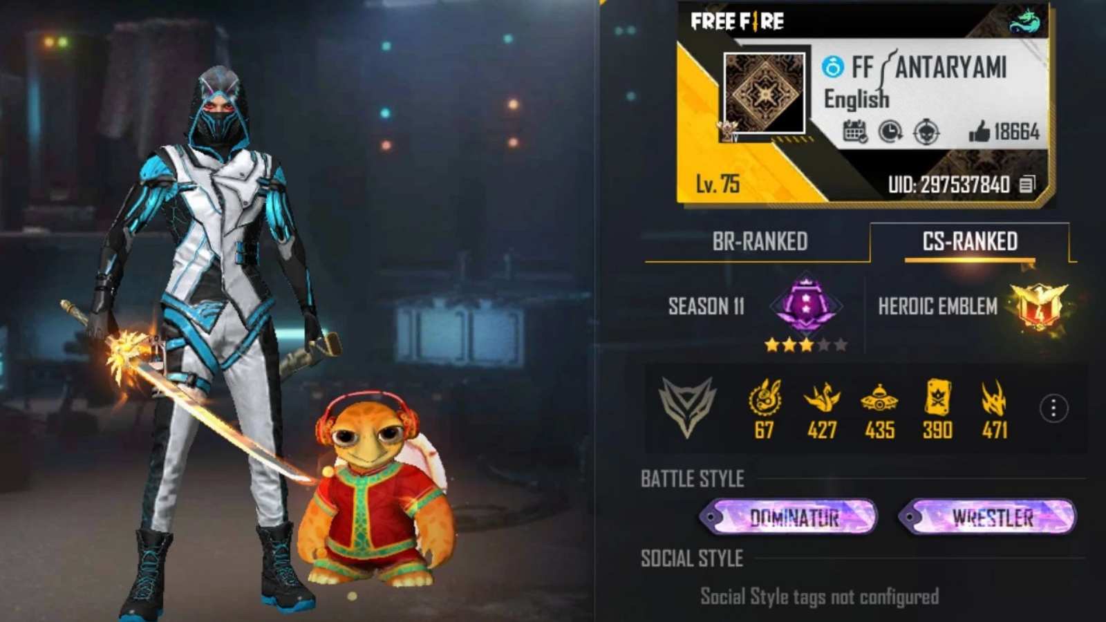 FF Antaryami Free Fire MAX ID, Stats, K/D Ratio, YouTube Channel, Monthly Income, And More For March 2022