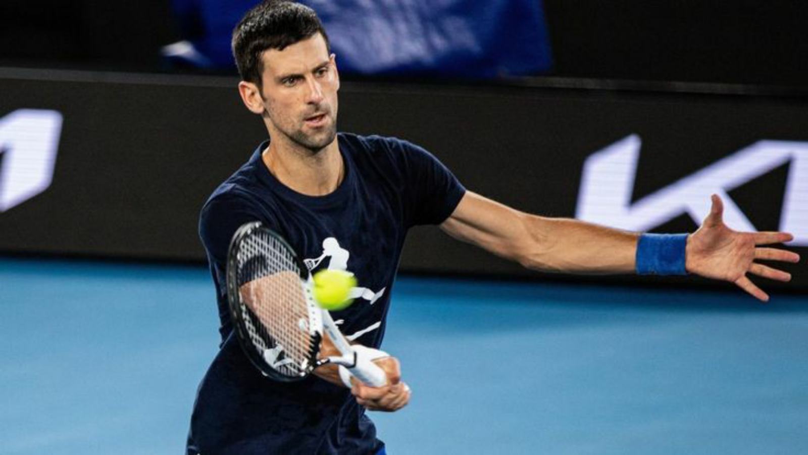 WATCH: Novak Djokovic hits practice courts at Tipsarevic Tennis Academy ahead of the Monte Carlo Masters