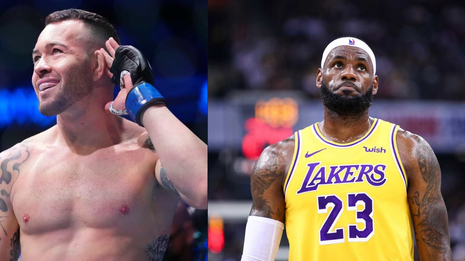 “That’s why I laugh at S**t LeBron James” Colby Covington outrightly accuses Lakers star of ‘putting targets on police officer’s back’ 