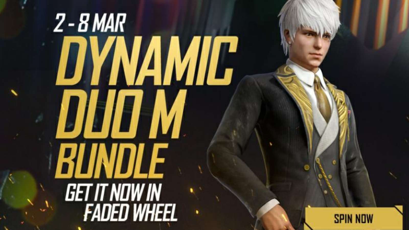 How To Get Dynamic Duo M Bundle In Free Fire MAX From Faded Wheel?