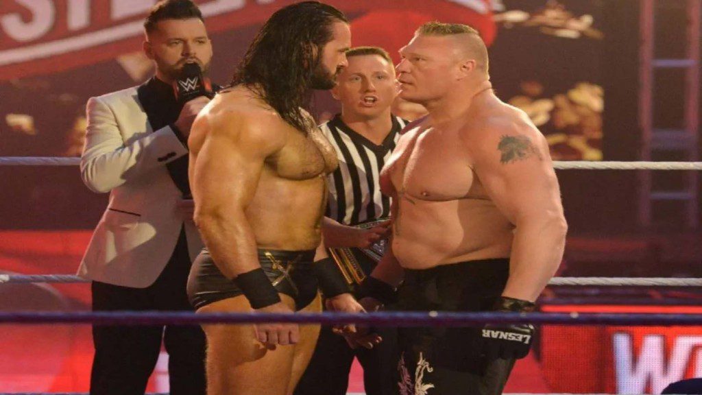 Brock Lesnar vs Drew McIntyre