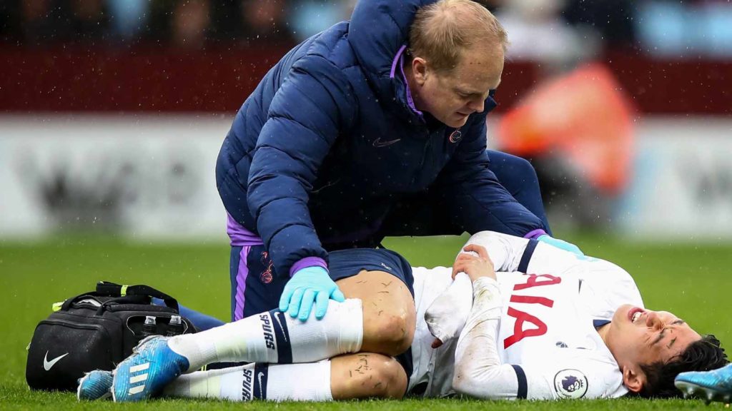 Tottenham injury