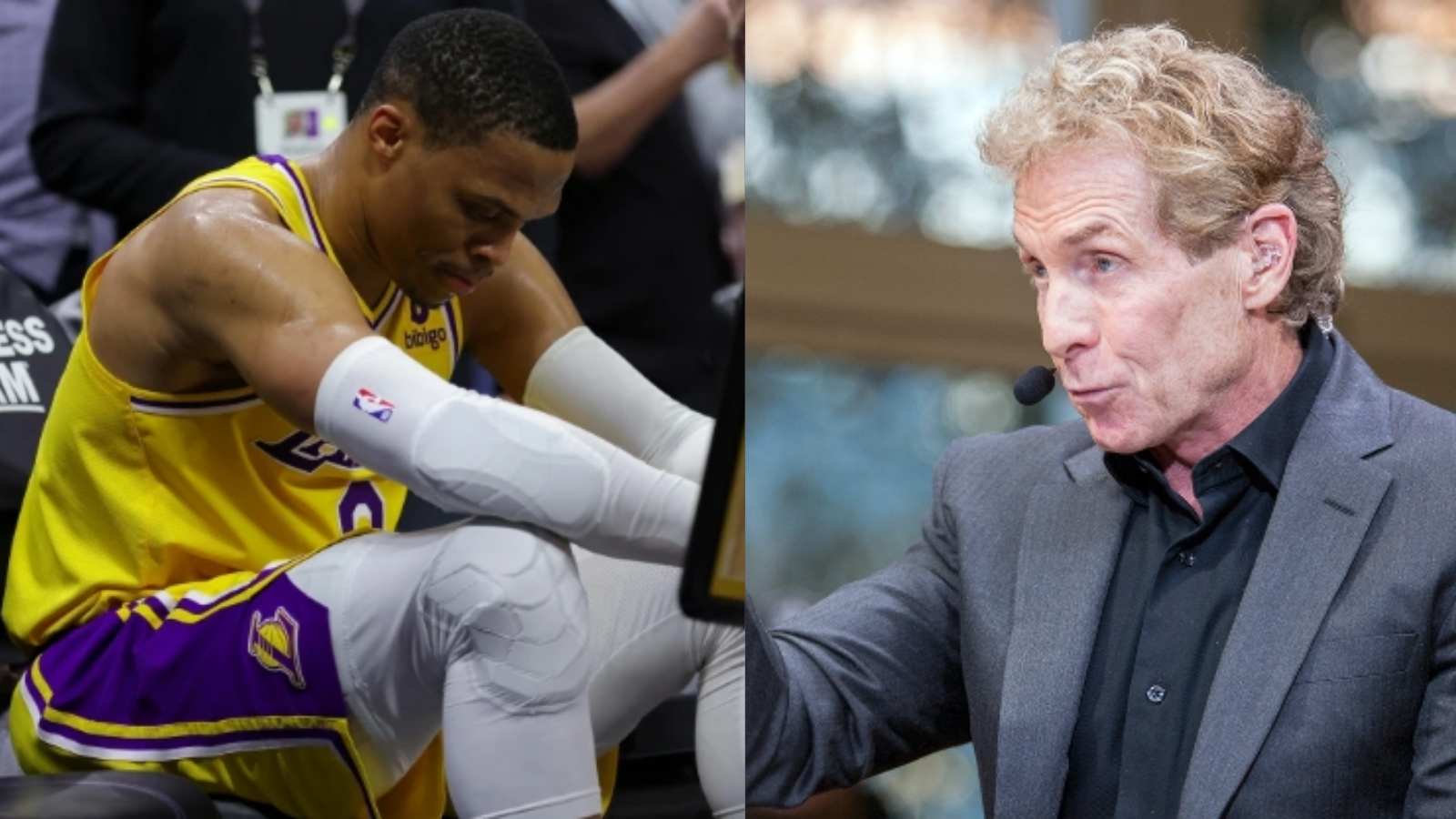 “WestBRICK doesn’t deserve to taunt anybody” Skip Bayless rips apart Russell Westbrook after attempting to taunt Ivica Zubac