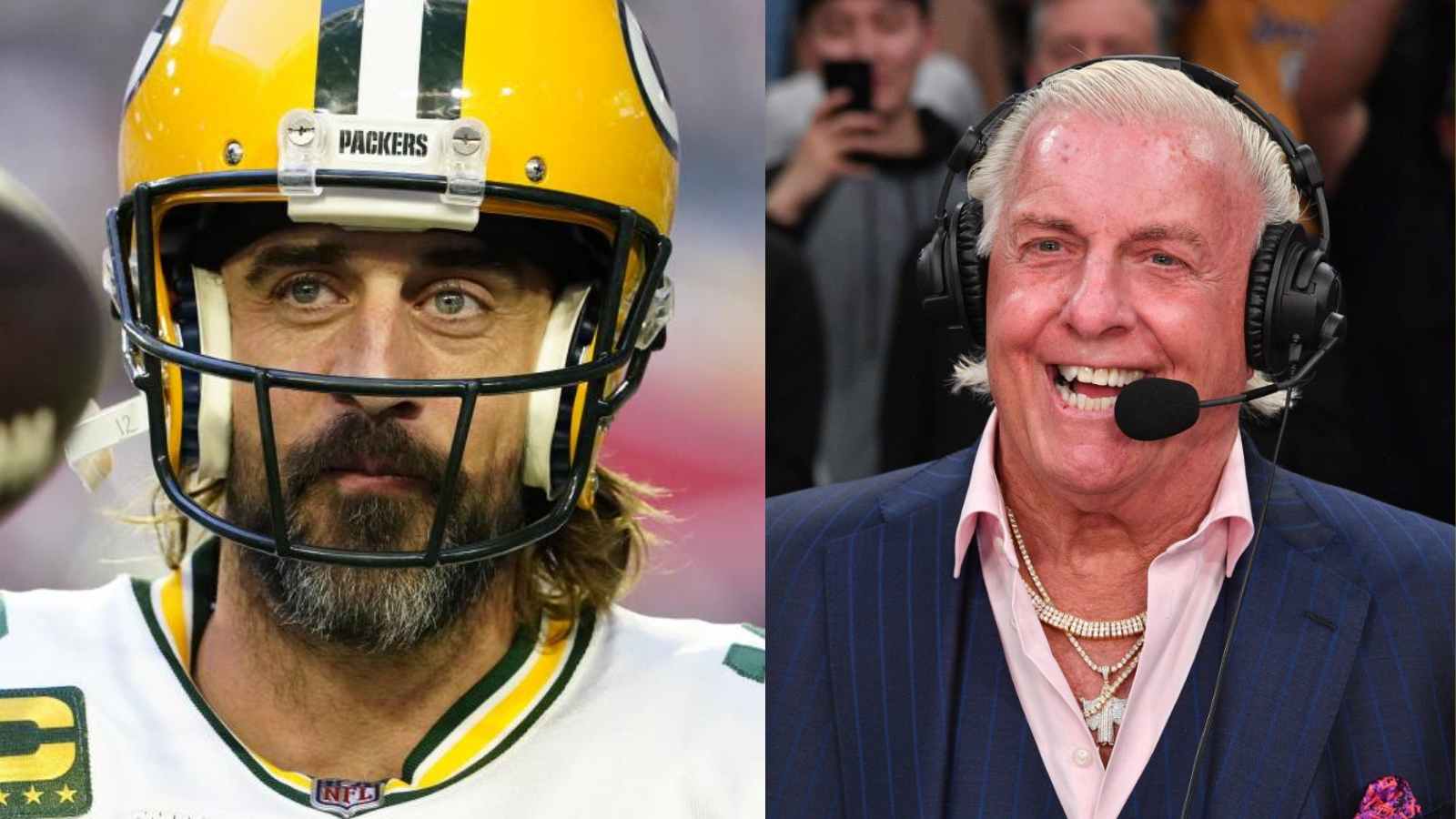 “I don’t know what he’s thinking” – WWE legend Rick Flair gives his surprising take on Aaron Rodgers’ future with the Packers