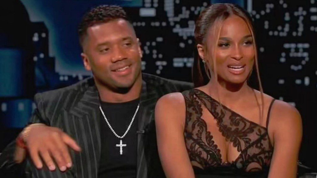 Wilson and Ciara on the show