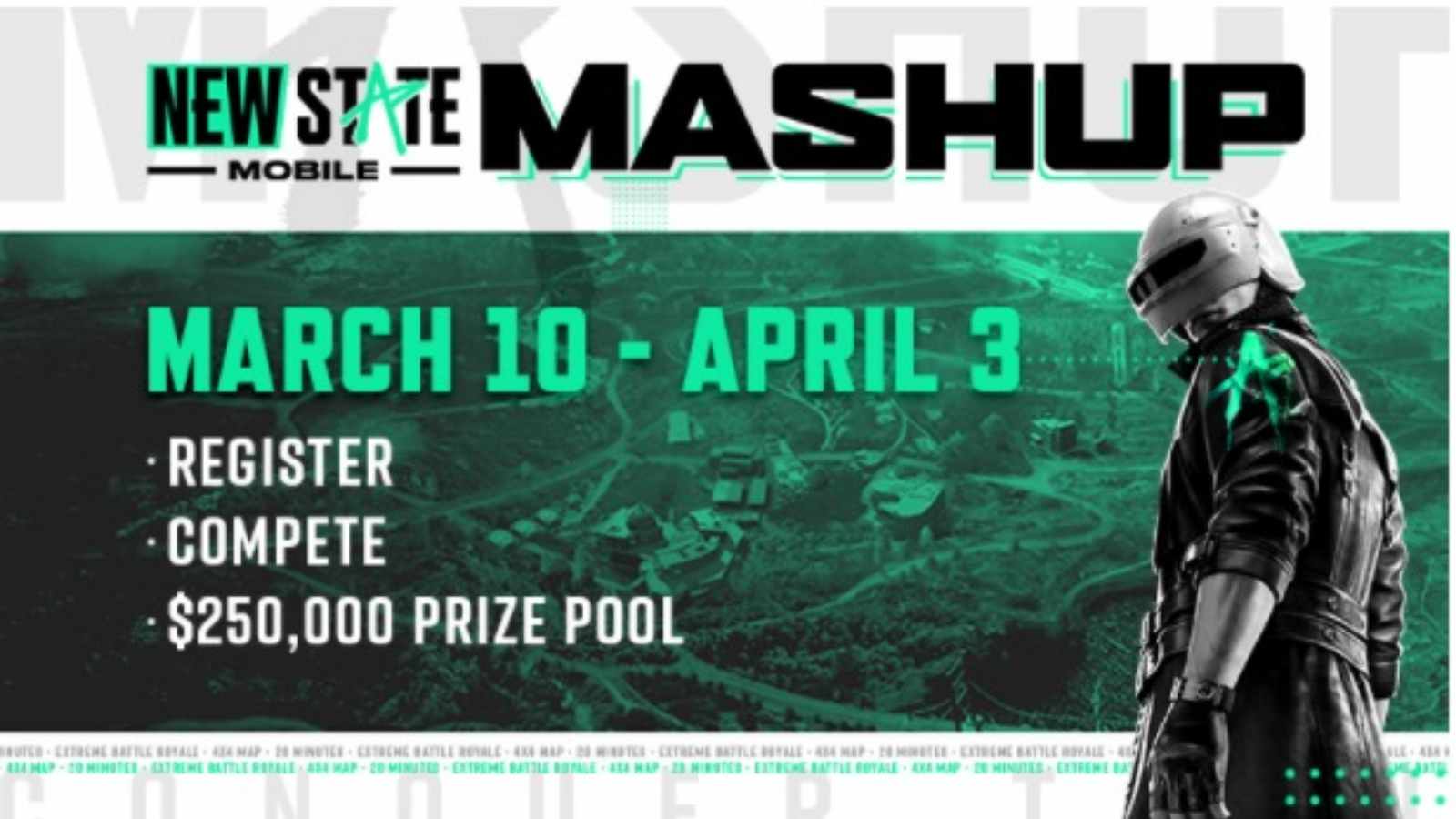 Krafton announces PUBG New State Mashup tournament with $250,000 prize pool