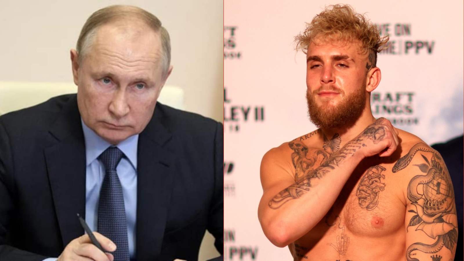 Jake Paul quips about a potential fight against Vladimir Putin in the latest post on social media