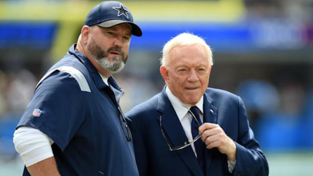 Jerry Jones and Mike McCarthy