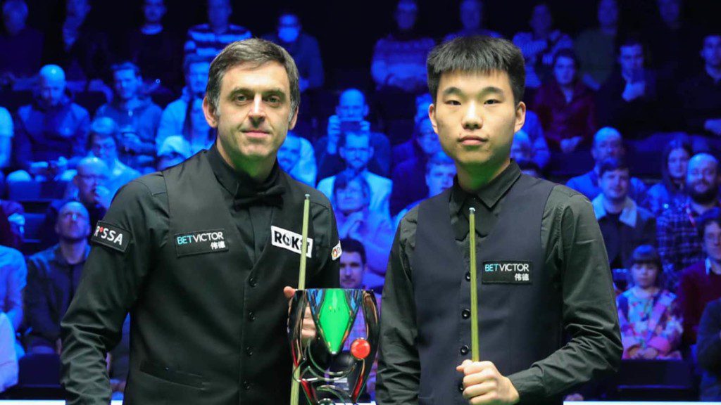 Ronnie O'Sullivan and Fan Zhengyi