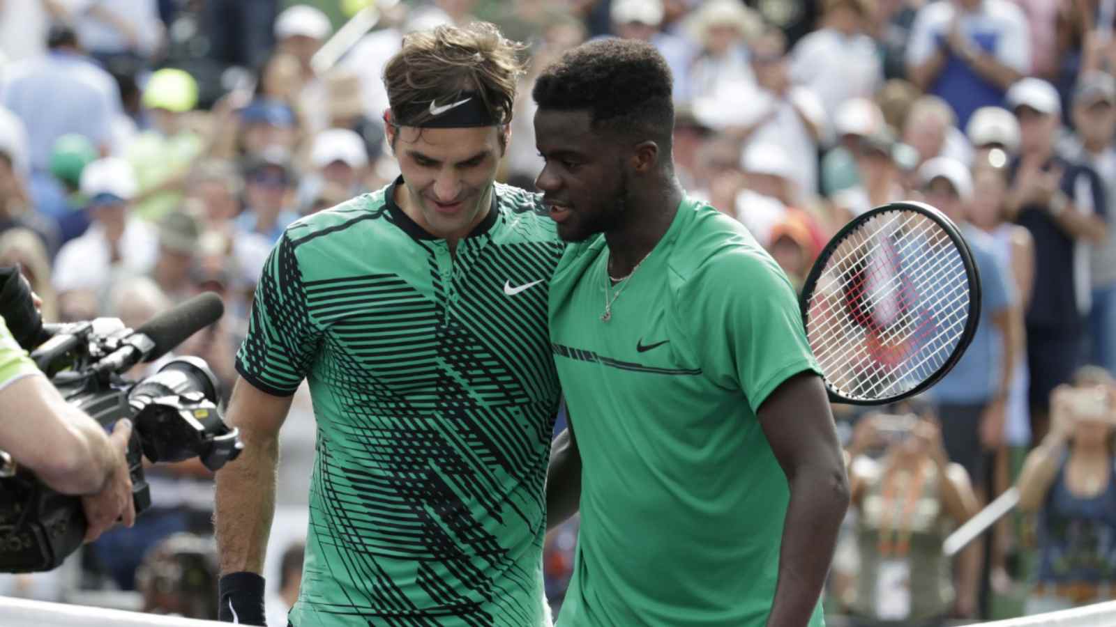 Frances Tiafoe ignores hatred faced after defeating Roger Federer in his farewell match to rave about his idol