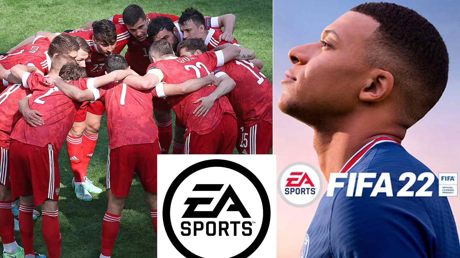 EA Sports will remove all Russian clubs and the national team from FIFA 22