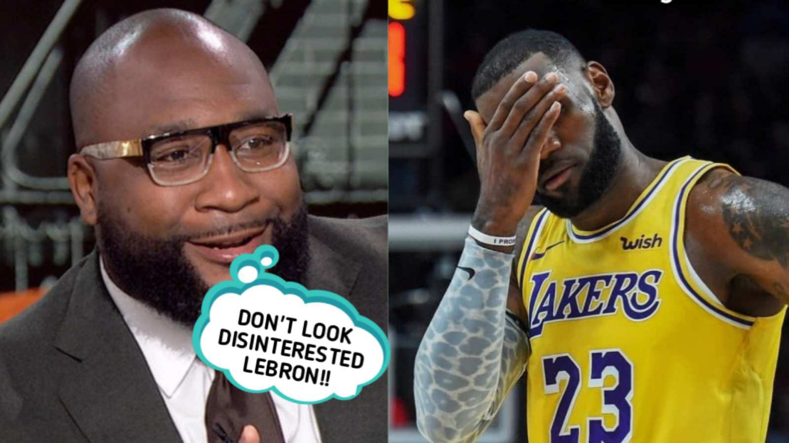 “I need you better than to be King James” Marcus Spears urges LeBron James to not look disinterested in Lakers’ catastrophic season