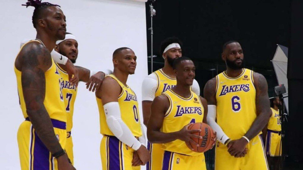 LA Lakers squad this season