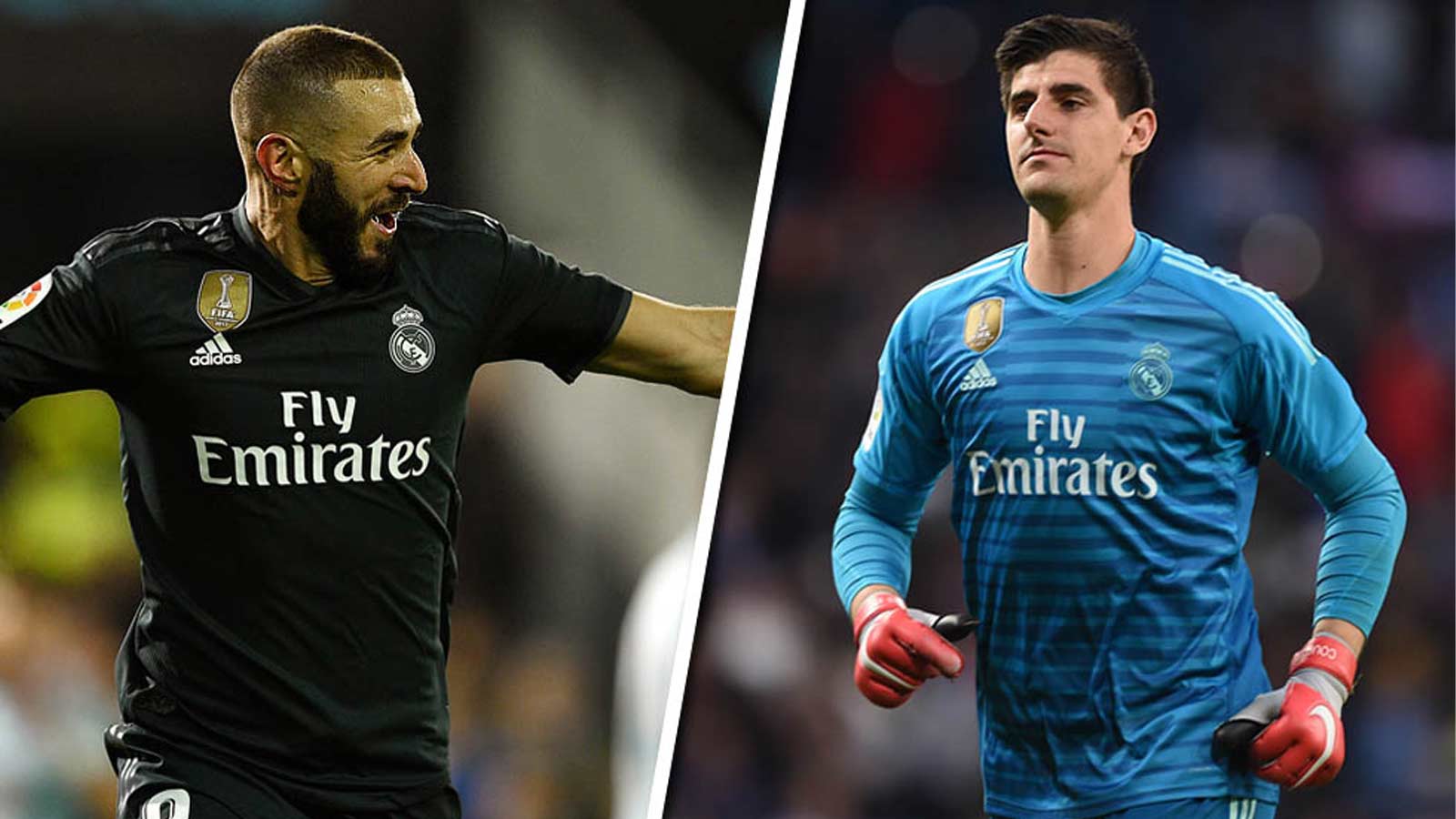 Karim Benzema and Thibaut Courtois Chasing Unique Real Madrid Record