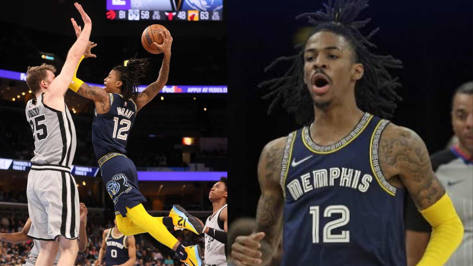 “More aggressive than LeFraud James”: NBA Fans go berserk after JA Morant’s career-ending monster poster on Jakob Poeltl