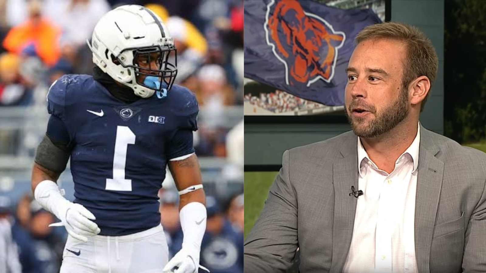 “He’s Ph.D – Poor, Hungry and Desperate”: Twitter goes bonkers after Chris Prescott makes shocking comments about Bears recruit Jaquan Brisker